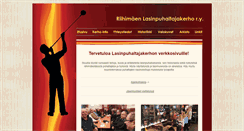 Desktop Screenshot of lasinpuhaltajat.fi