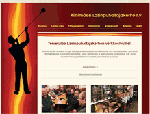 Tablet Screenshot of lasinpuhaltajat.fi
